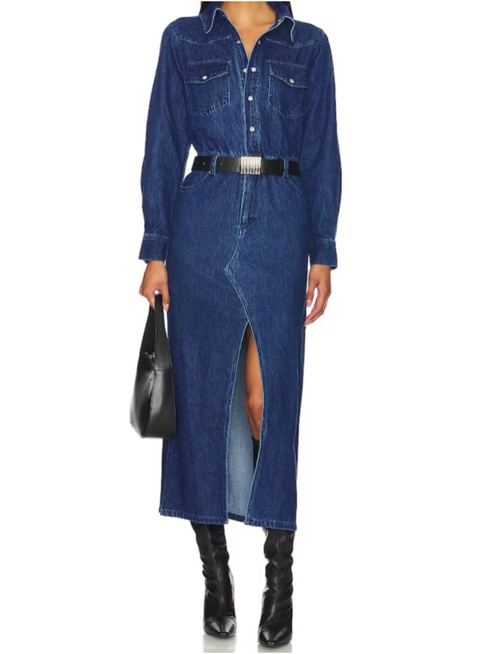 NWT Steve Madden Dakoda denim dress size 0